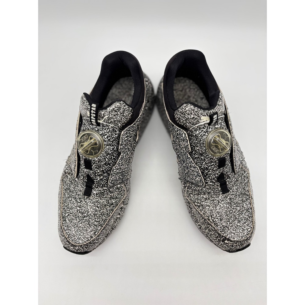 Puma x Trapstar Disc Blaze White Noise Sneakers Black White 361508 01 Mens 11 - Picture 5 of 8